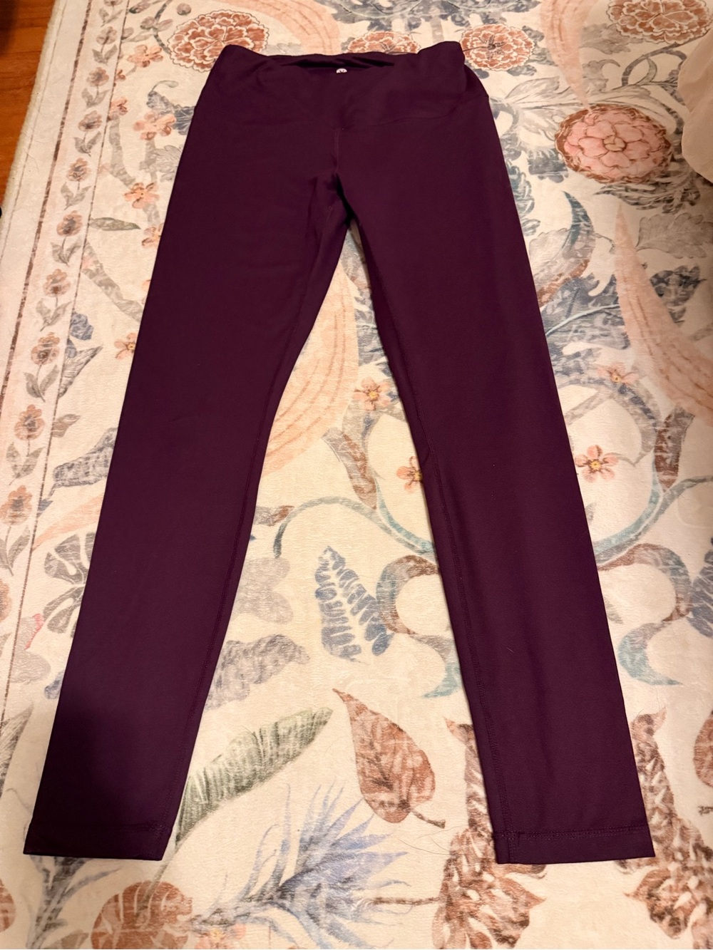 Velocity Plum Performance Leggings
